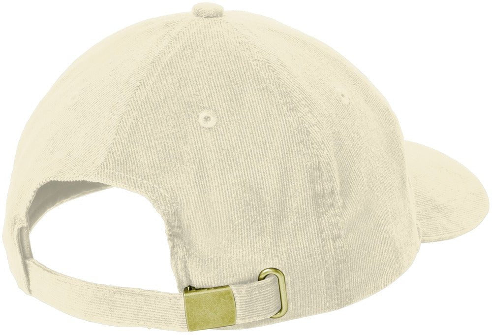 Port Authority Light Corduroy Dad Cap - JL Franklins