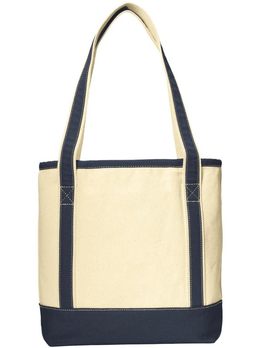 Port Authority Medium Cotton Canvas Boat Tote - JL Franklins