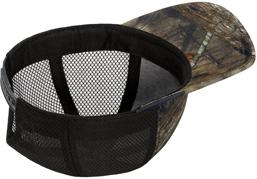 Port Authority Performance Camouflage Mesh Back Snapback Cap - JL Franklins