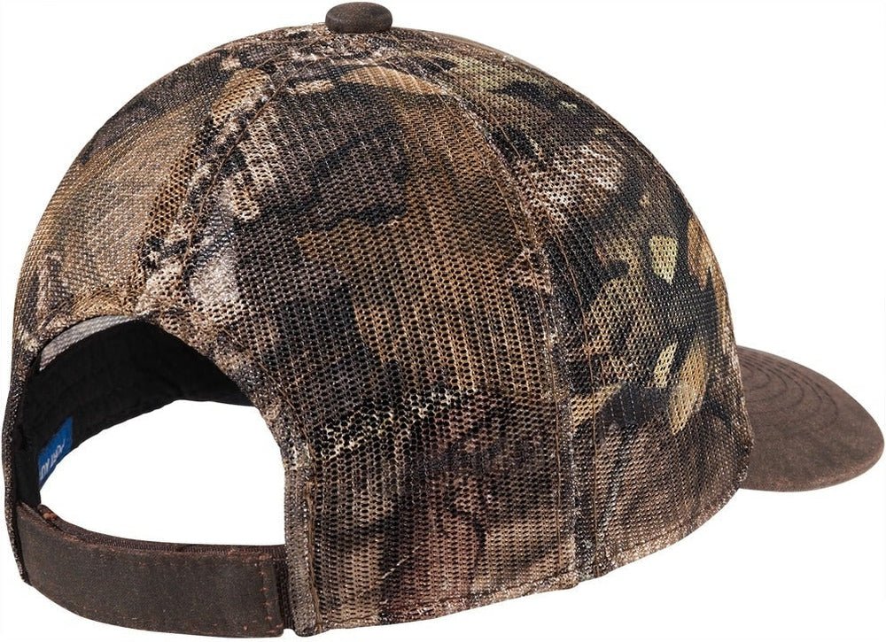 Port Authority Pigment Print Camouflage Mesh Back Cap - JL Franklins