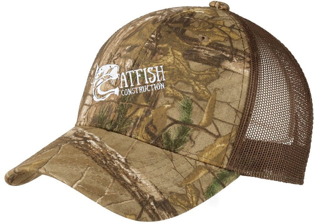 Port Authority Structured Camouflage Mesh Back Cap - JL Franklins