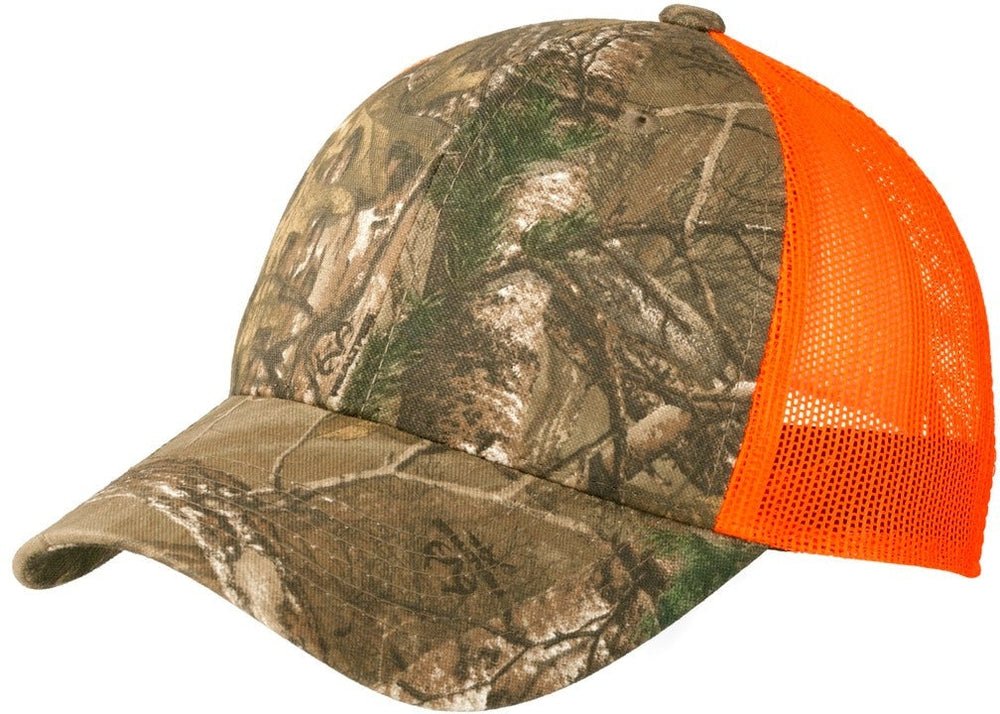 Port Authority Structured Camouflage Mesh Back Cap - JL Franklins