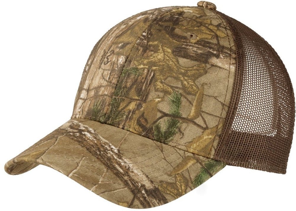 Port Authority Structured Camouflage Mesh Back Cap - JL Franklins