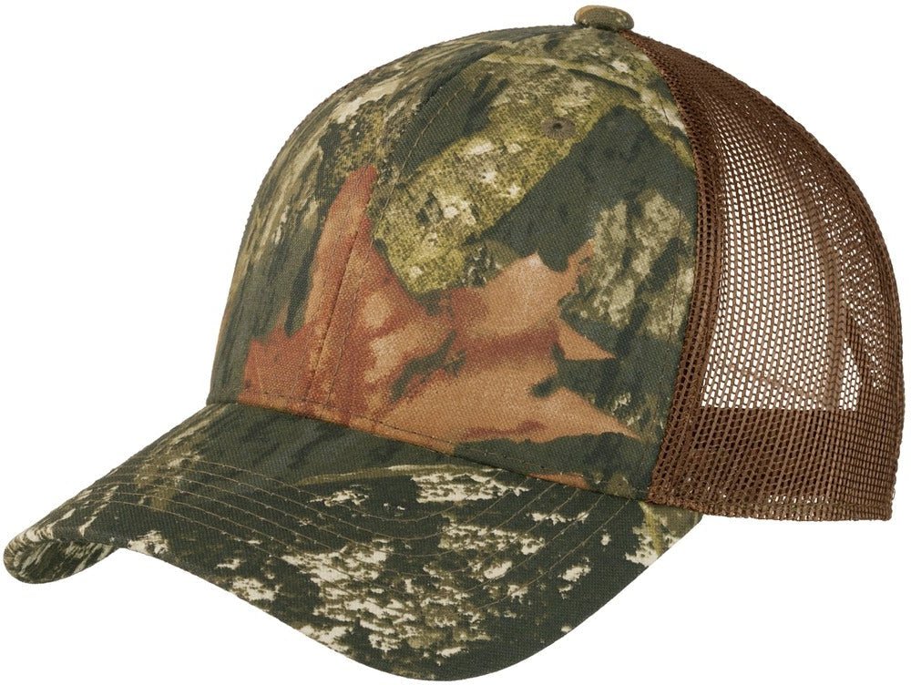 Port Authority Structured Camouflage Mesh Back Cap - JL Franklins