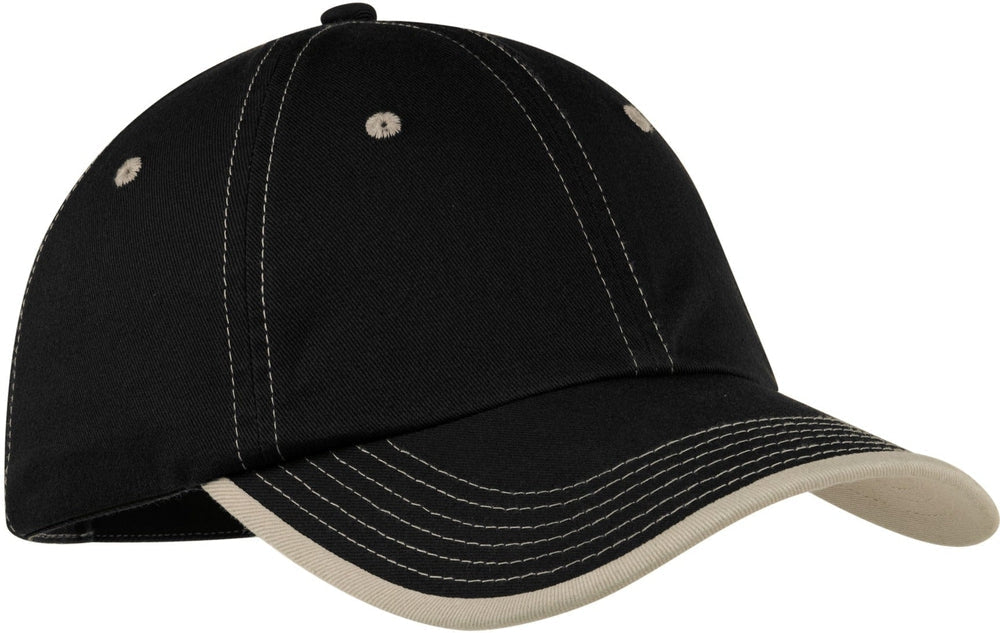 Port Authority Vintage Washed Contrast Stitch Cap - JL Franklins