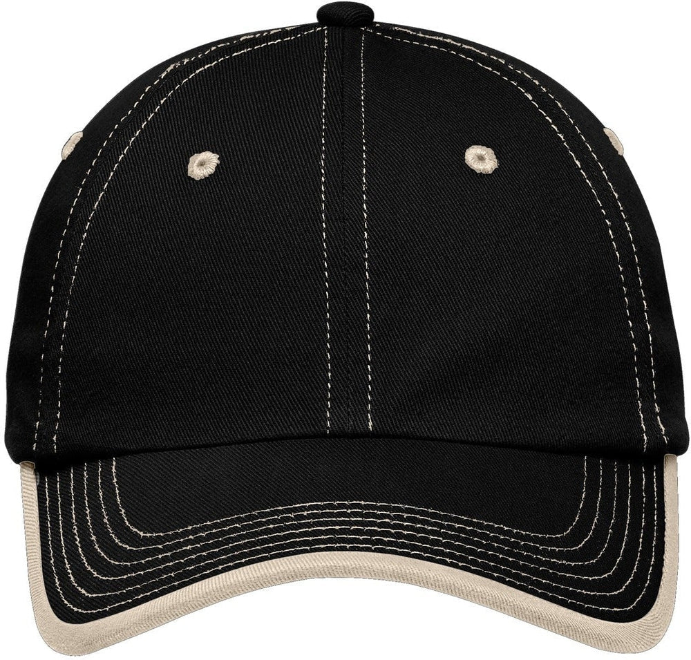 Port Authority Vintage Washed Contrast Stitch Cap - JL Franklins