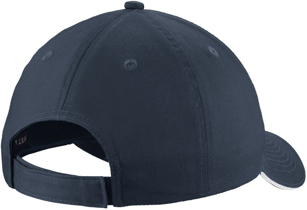 Port & Company Unstructured Sandwich Bill Cap - JL Franklins