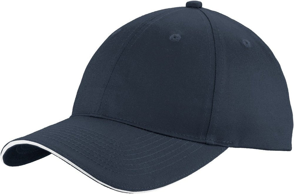 Port & Company Unstructured Sandwich Bill Cap - JL Franklins