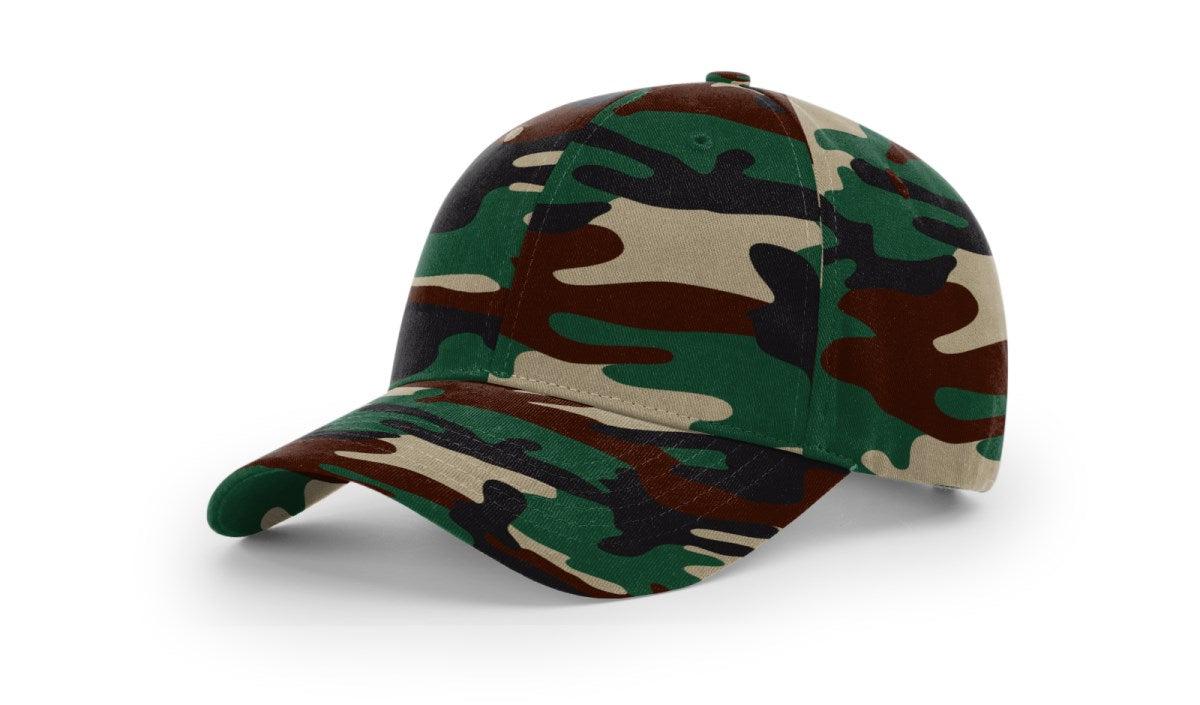 Richardson Casual Twill Camo Strapback - JL Franklins