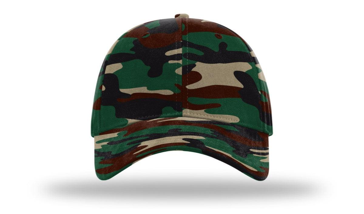 Richardson Casual Twill Camo Strapback - JL Franklins