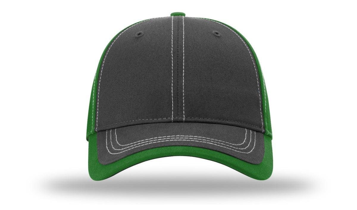Richardson Charcoal Front W/ Contrast Stitching - JL Franklins