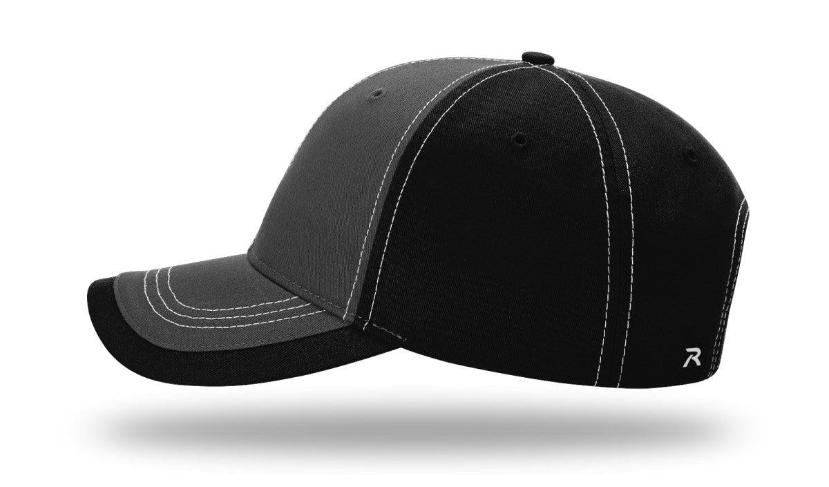 Richardson Charcoal Front W/ Contrast Stitching - JL Franklins