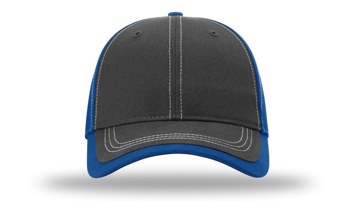 Richardson Charcoal Front W/ Contrast Stitching - JL Franklins