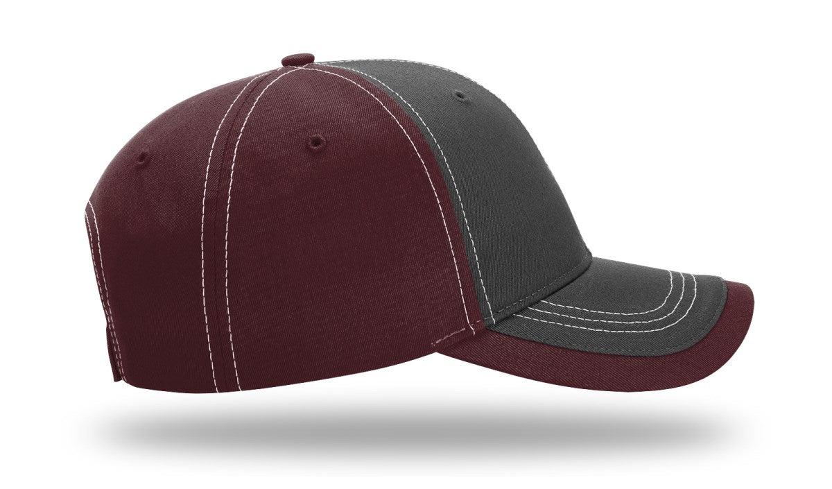 Richardson Charcoal Front W/ Contrast Stitching - JL Franklins
