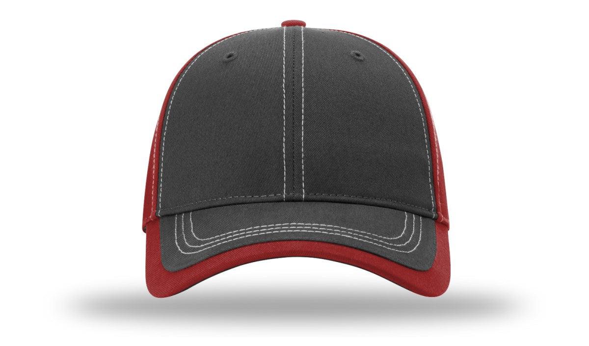Richardson Charcoal Front W/ Contrast Stitching - JL Franklins