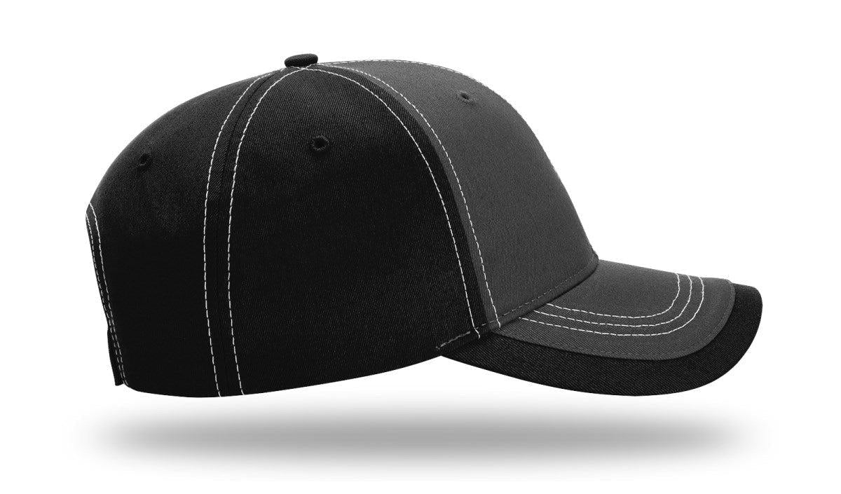 Richardson Charcoal Front W/ Contrast Stitching - JL Franklins
