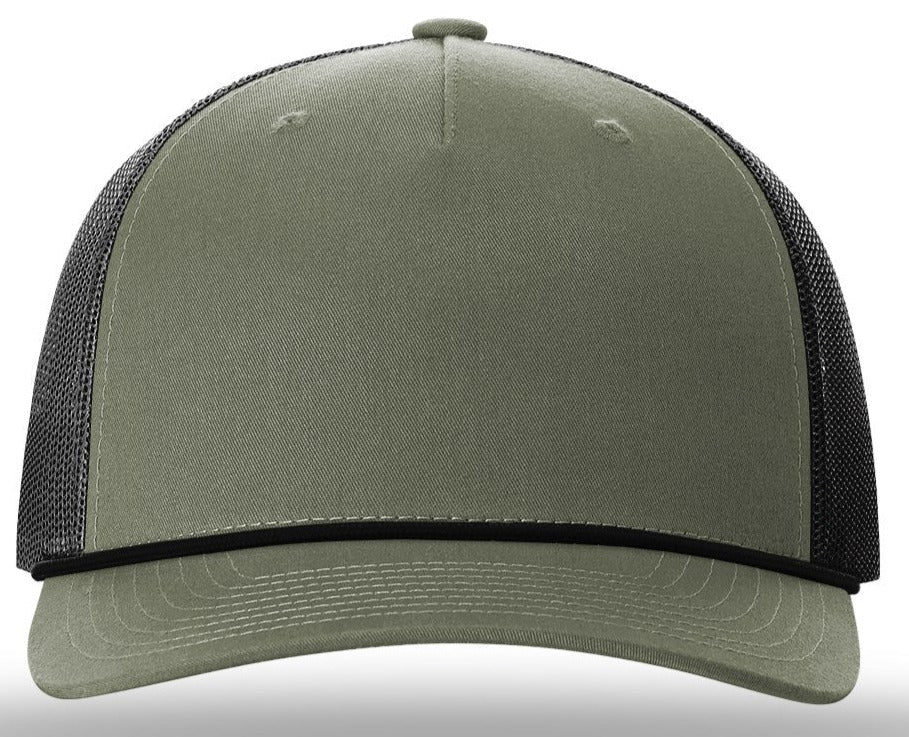 Richardson Five Panel Trucker With Rope - JL Franklins