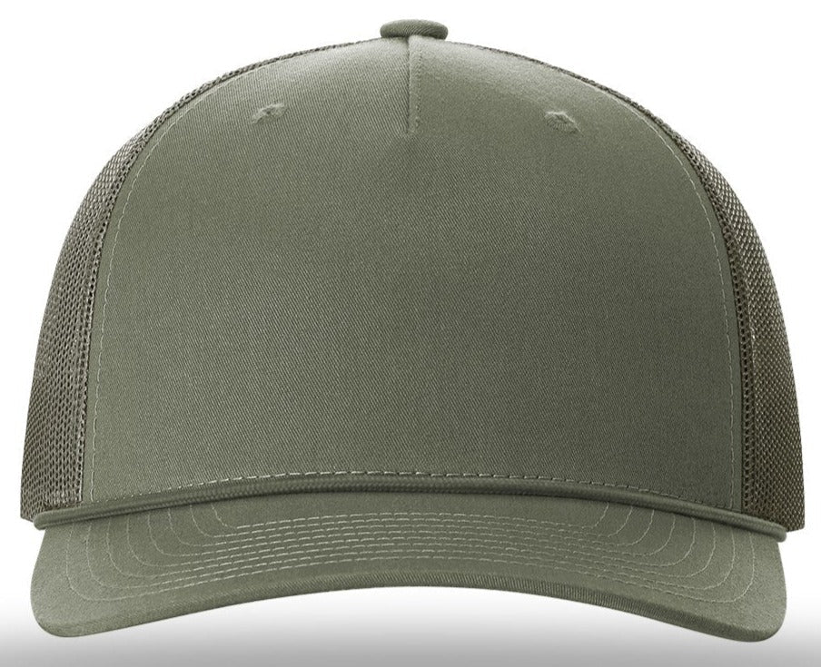 Richardson Five Panel Trucker With Rope - JL Franklins