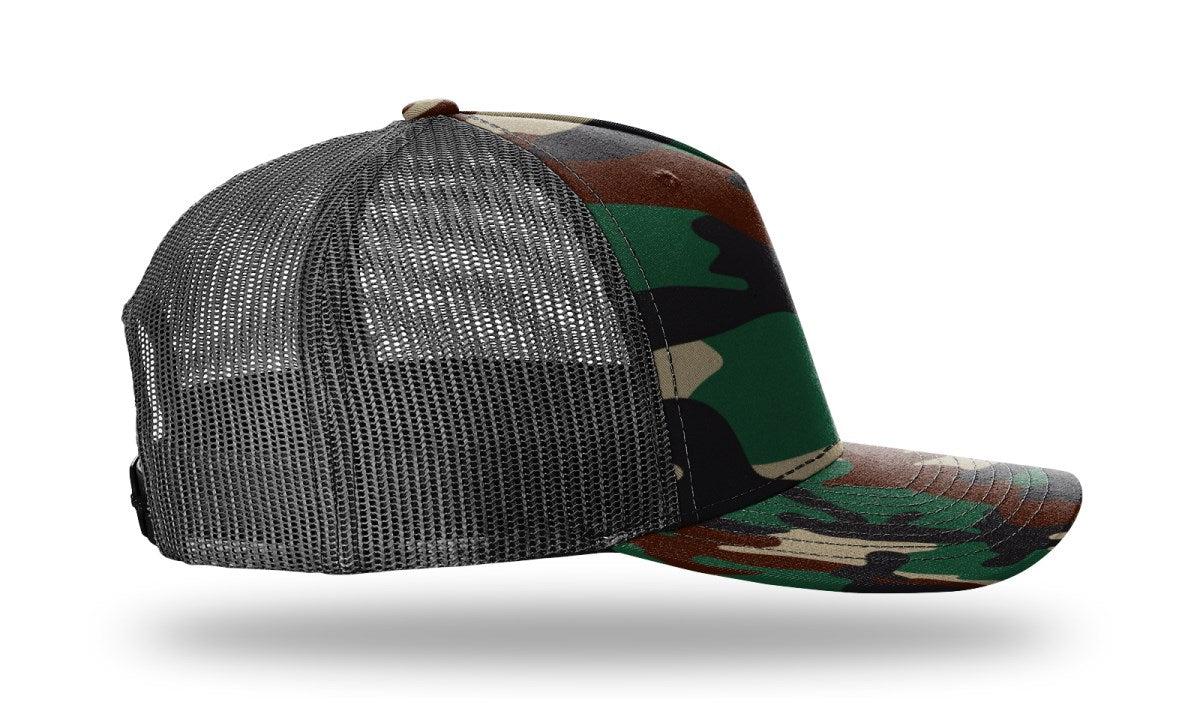 Richardson Printed Five Panel Trucker - JL Franklins