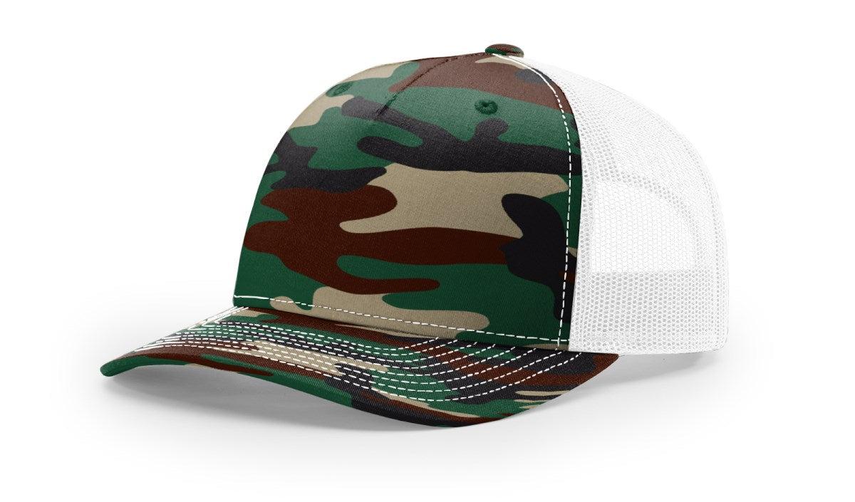 Richardson Printed Five Panel Trucker - JL Franklins