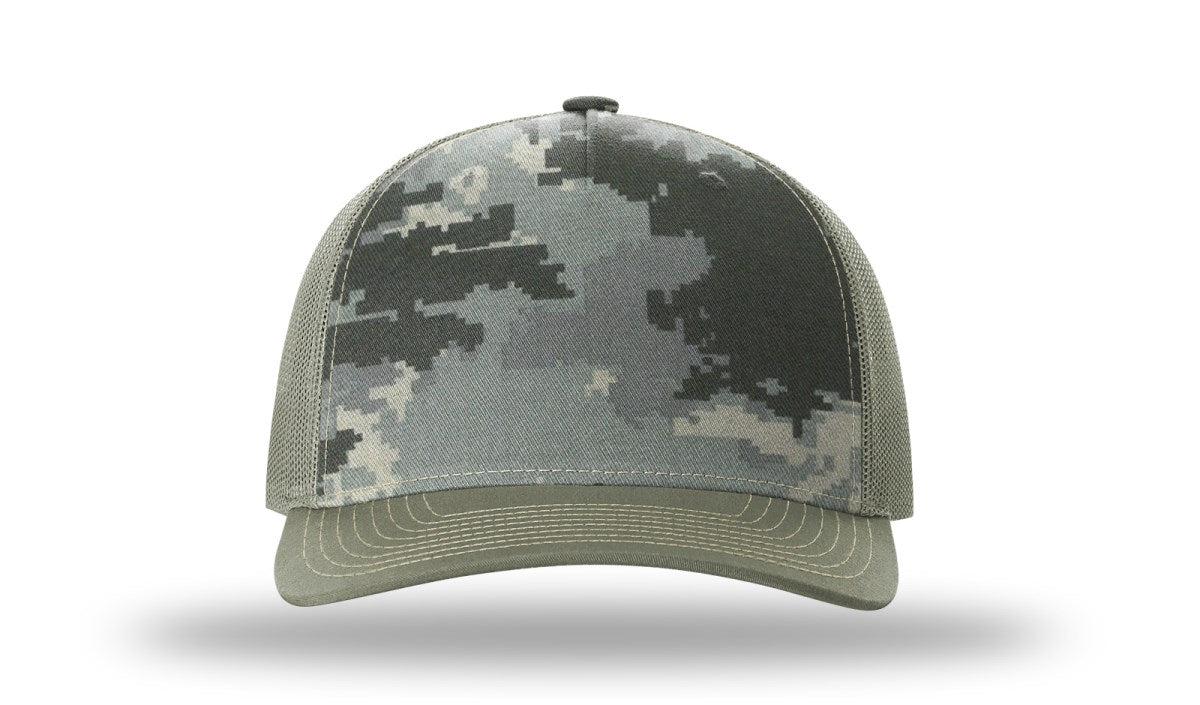 Richardson Printed Five Panel Trucker - JL Franklins