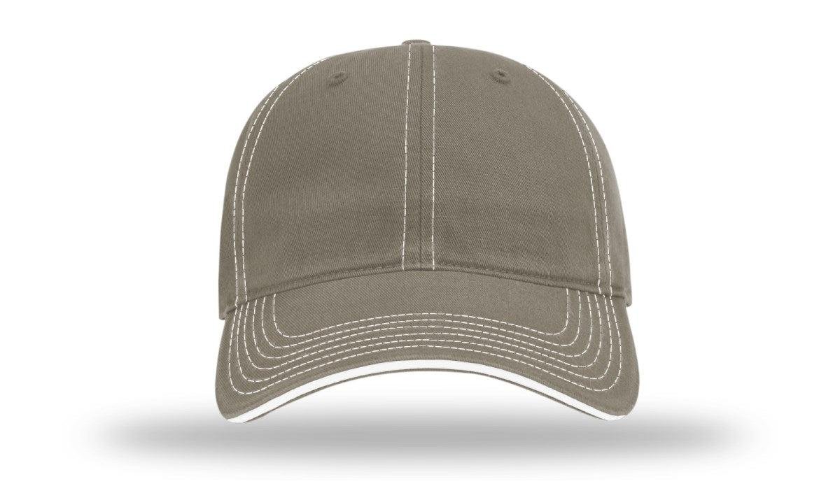 Richardson Washed Chino Sandwich Visor - JL Franklins