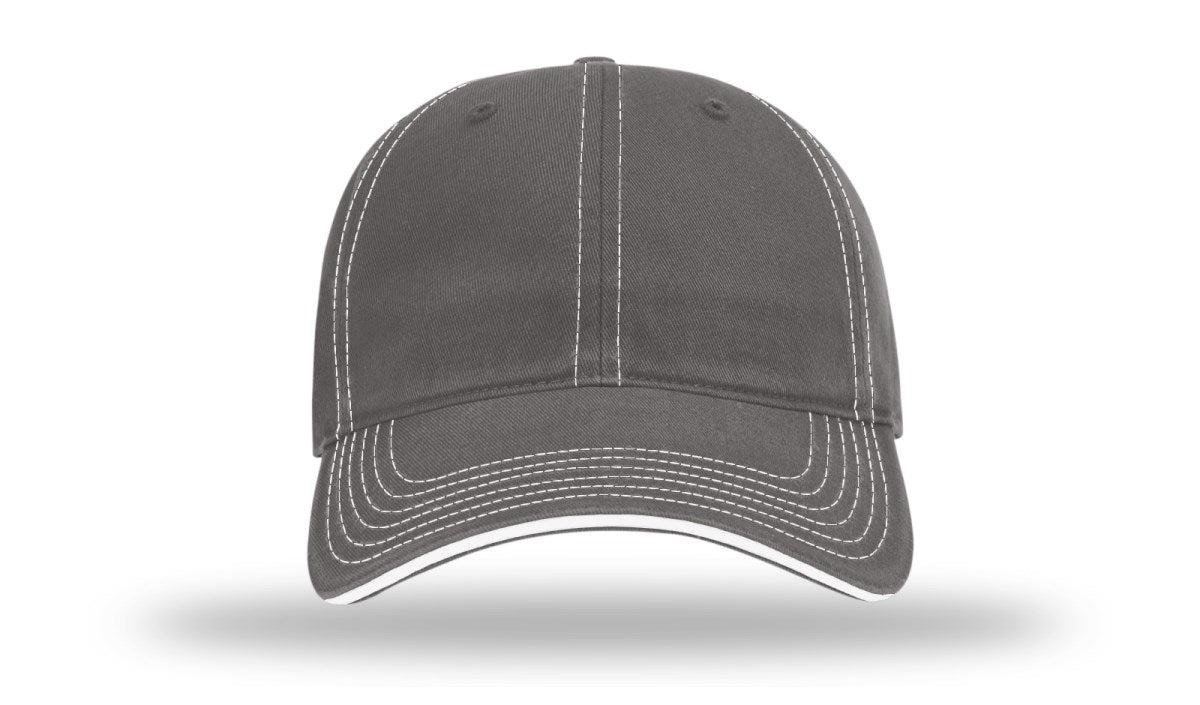 Richardson Washed Chino Sandwich Visor - JL Franklins