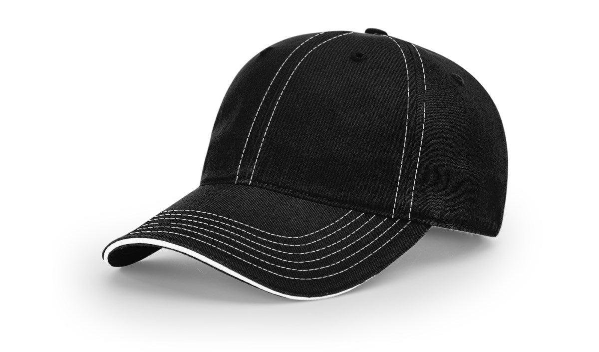 Richardson Washed Chino Sandwich Visor - JL Franklins
