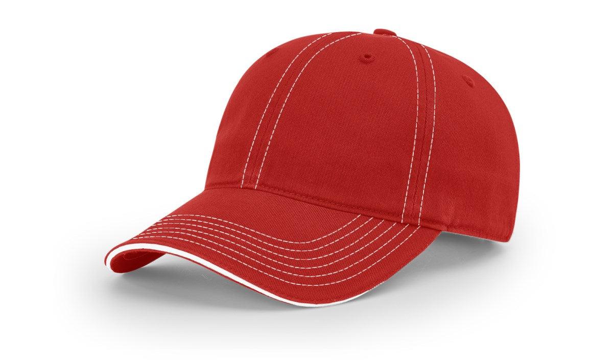 Richardson Washed Chino Sandwich Visor - JL Franklins