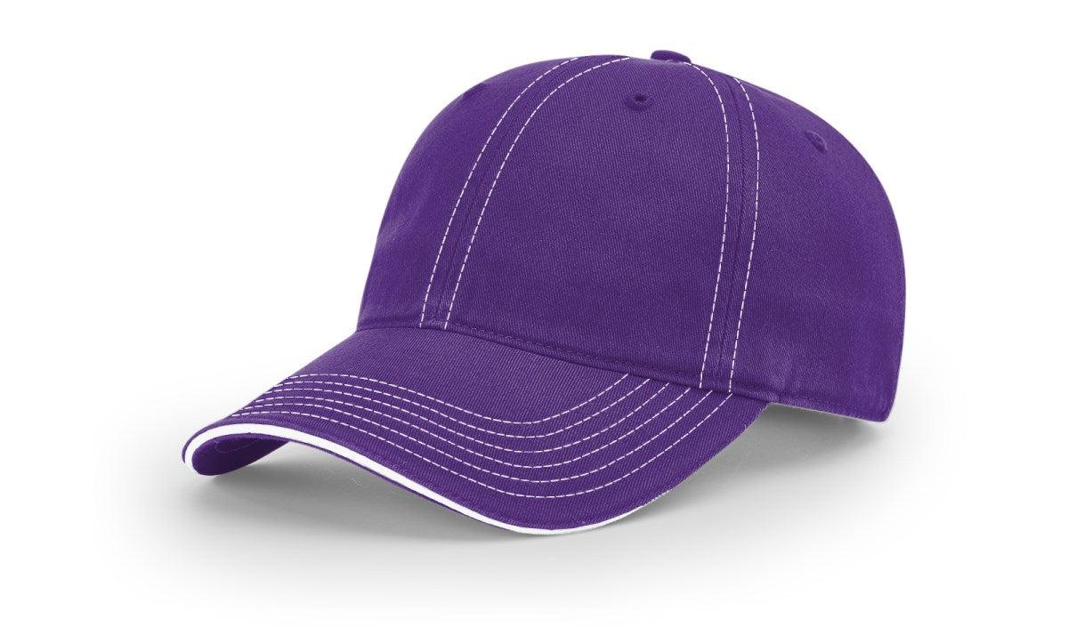 Richardson Washed Chino Sandwich Visor - JL Franklins
