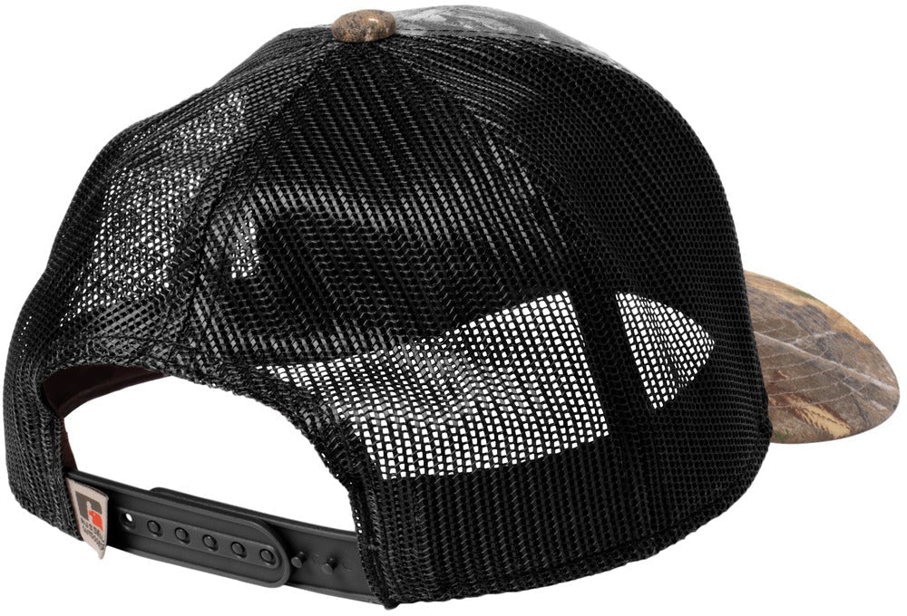 Russell Outdoors Camo Snapback Trucker Cap - JL Franklins