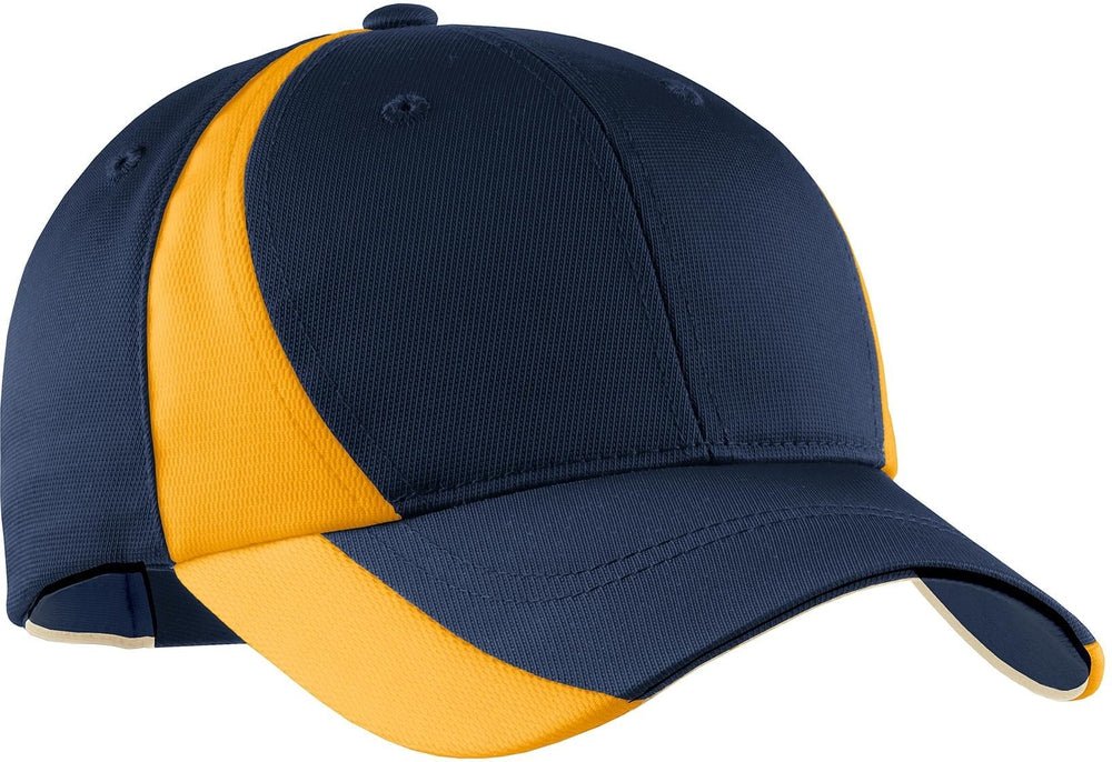 Sport - Tek Dry Zone Nylon Colorblock Cap - JL Franklins