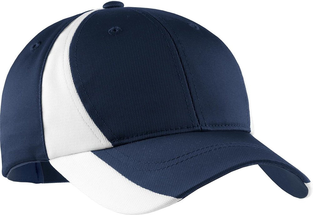 Sport - Tek Dry Zone Nylon Colorblock Cap - JL Franklins