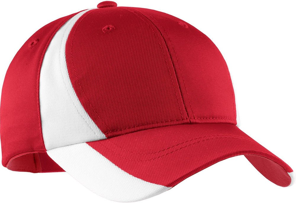 Sport - Tek Dry Zone Nylon Colorblock Cap - JL Franklins