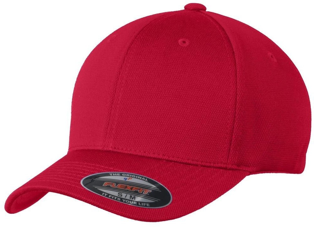 Sport - Tek Flexfit Cool & Dry Poly Block Mesh Cap - JL Franklins