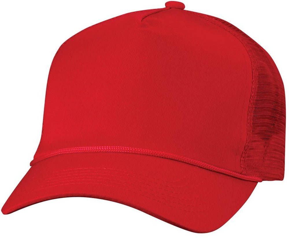 Valucap Five - Panel Mesh - Back Trucker Cap - JL Franklins
