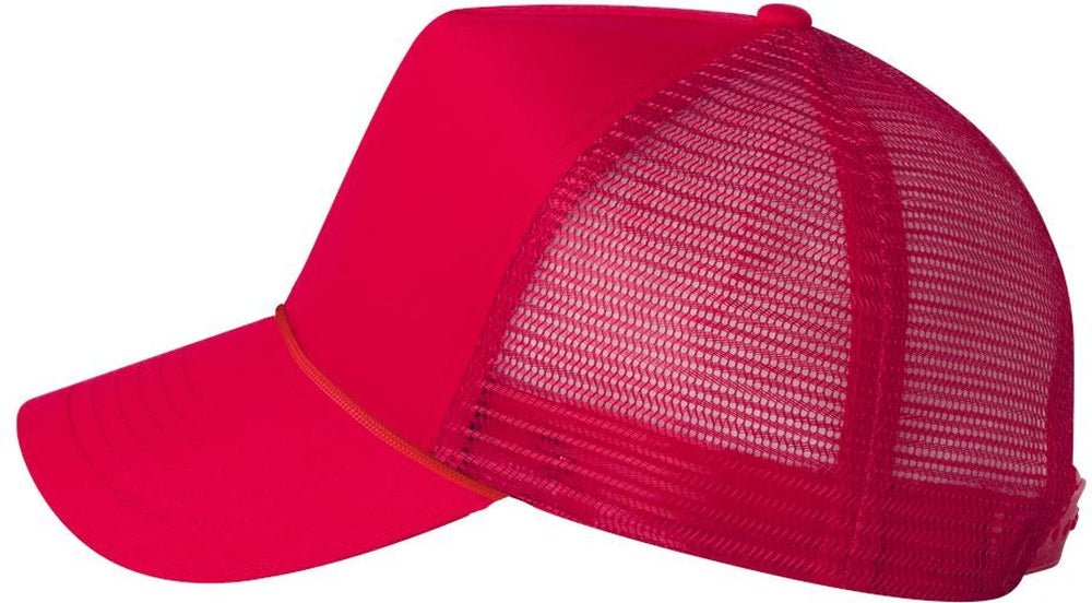 Valucap Five - Panel Mesh - Back Trucker Cap - JL Franklins