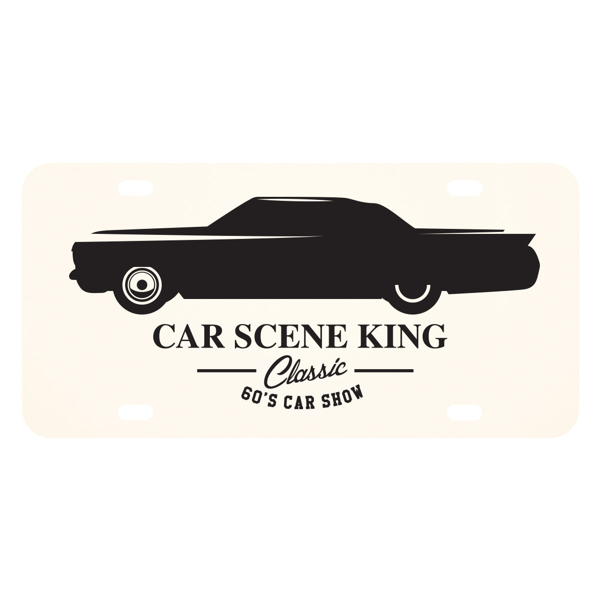 Custom License Plate 0.075
