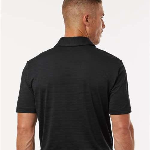 Adidas Textured Stripe Polo