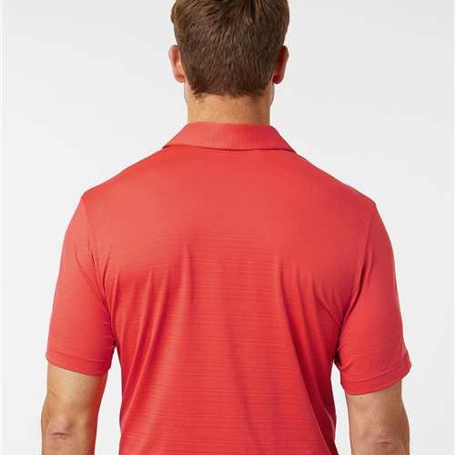 Adidas Textured Stripe Polo