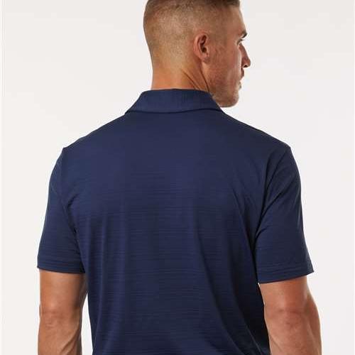Adidas Textured Stripe Polo