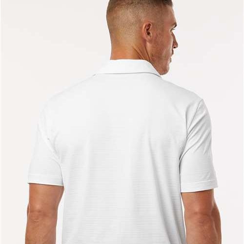 Adidas Textured Stripe Polo