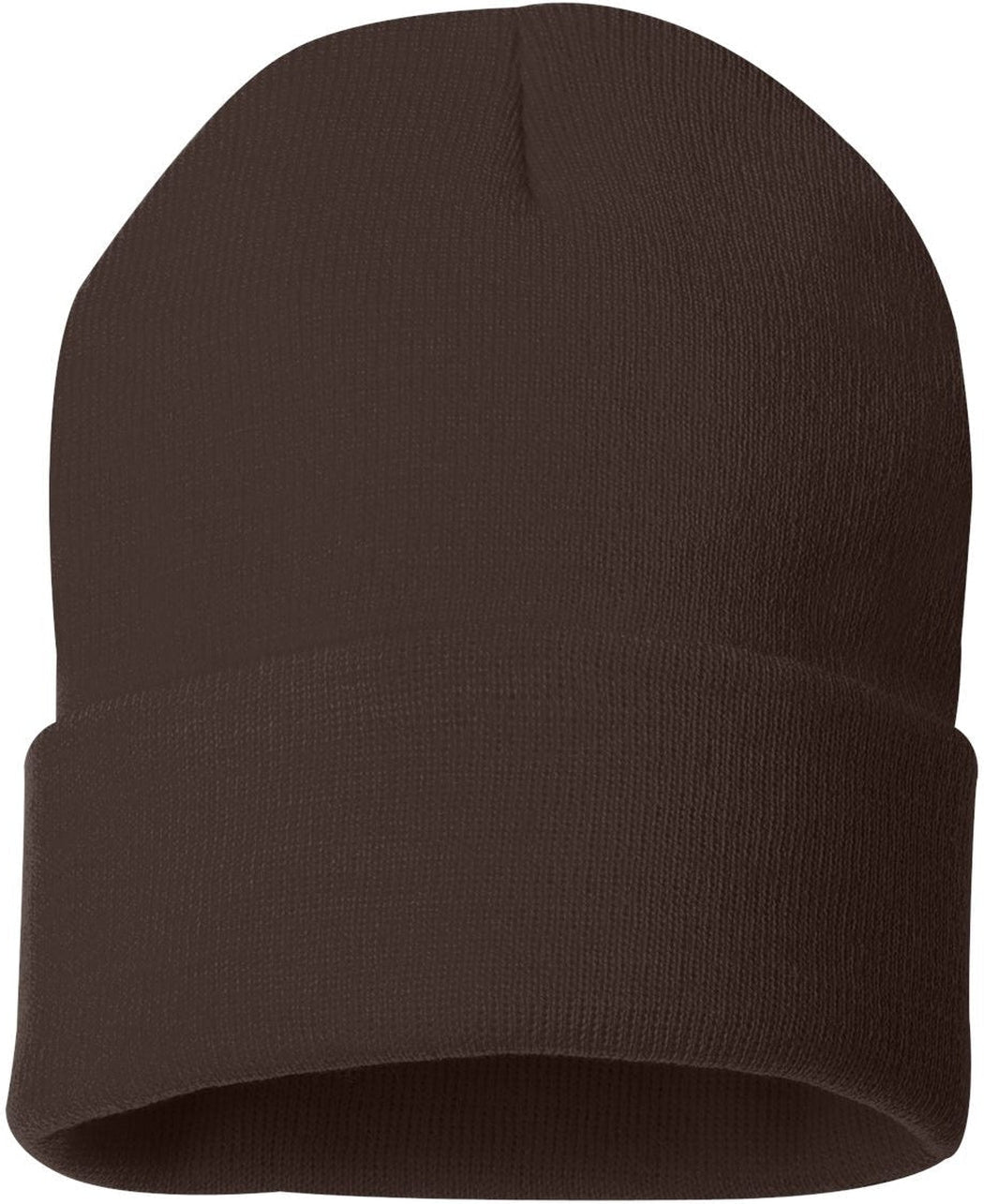(12 Pieces) Sportsman Solid 12" Cuffed Beanie Custom Embroidered + FREE Setup - JL Franklins