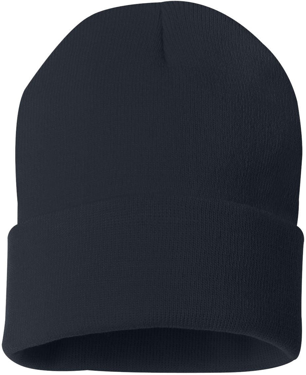 (12 Pieces) Sportsman Solid 12" Cuffed Beanie Custom Embroidered + FREE Setup - JL Franklins