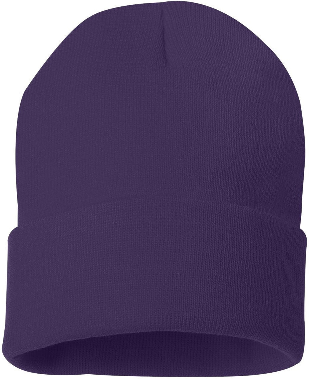 (12 Pieces) Sportsman Solid 12" Cuffed Beanie Custom Embroidered + FREE Setup - JL Franklins