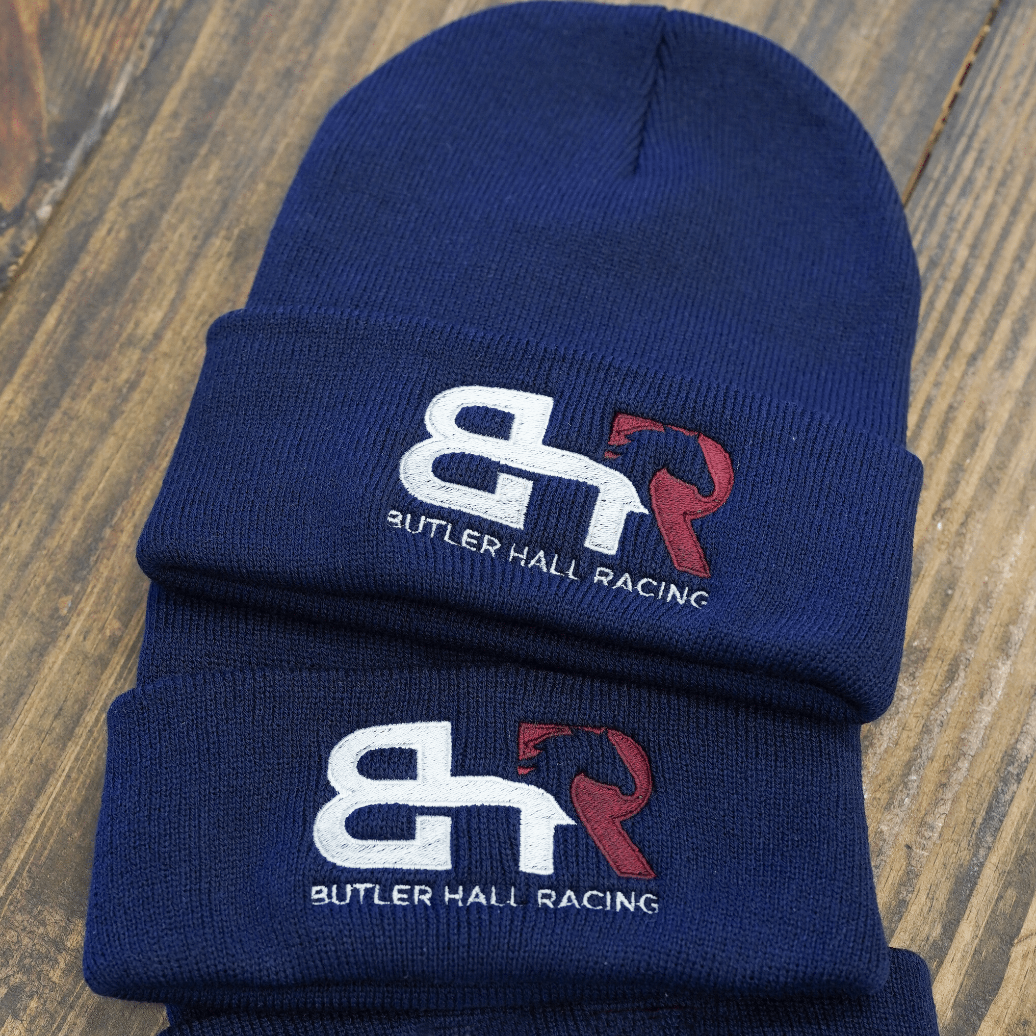(12 Pieces) Sportsman Solid 12" Cuffed Beanie Custom Embroidered + FREE Setup - JL Franklins