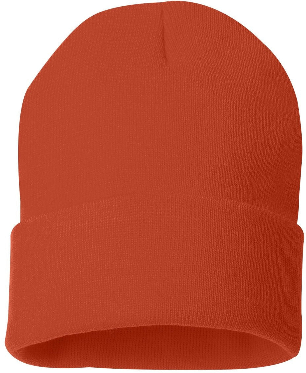 (12 Pieces) Sportsman Solid 12" Cuffed Beanie Custom Embroidered + FREE Setup - JL Franklins