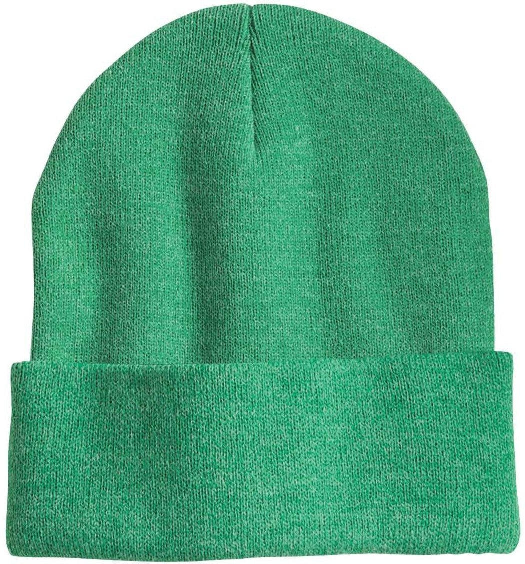 (12 Pieces) Sportsman Solid 12" Cuffed Beanie Custom Embroidered + FREE Setup - JL Franklins