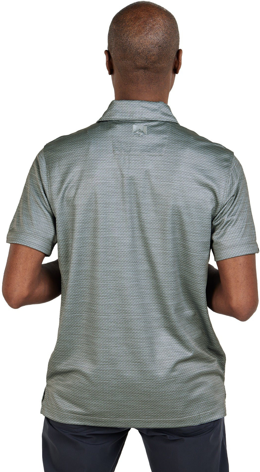 Storm Creek Unwinder Short Sleeve Bamboo Printed Polo