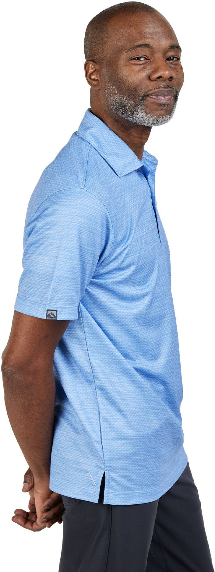 Storm Creek Unwinder Short Sleeve Bamboo Printed Polo